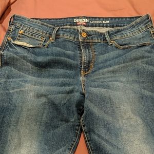 Levi Denizen Modern Slim skinny jeans Plus size 18